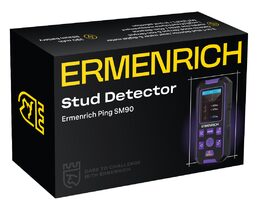 Stavební detektor Ermenrich Ping SM90, fialový