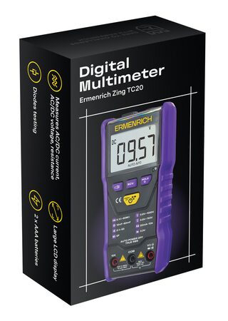 Digitální multimetr Ermenrich Zing TC20