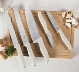 BERLINGERHAUS Sada nožů s prkénkem 6 ks Sahara Collection BH-2966