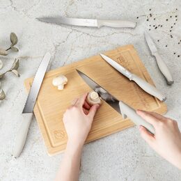 BERLINGERHAUS Sada nožů s prkénkem 6 ks Sahara Collection BH-2966