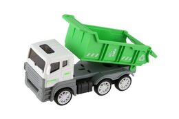 Auto stavební nákladní plast 14cm na setrvačník 5 druhů 10ks v boxu