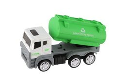 Auto stavební nákladní plast 14cm na setrvačník 5 druhů 10ks v boxu