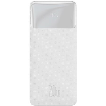 Power banka Baseus Bipow 20000mAh 20W bílá