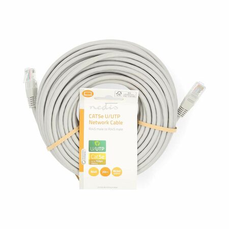 Nedis CCGL85101GY200 LAN UTP kabel CAT5e 20m