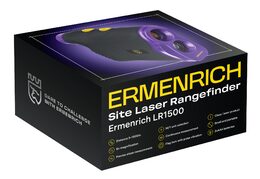 Stavební laserový dálkoměr Ermenrich LR1500, fialový