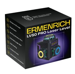 Laserový nivelační přístroj Ermenrich LV50 PRO