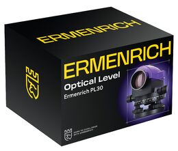 Optický nivelační přístroj Ermenrich PL30, fialový