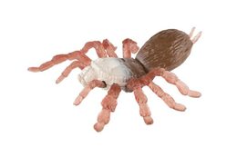 Pavouk antistresový pevné tělo plast/silikon 19x18cm na kartě