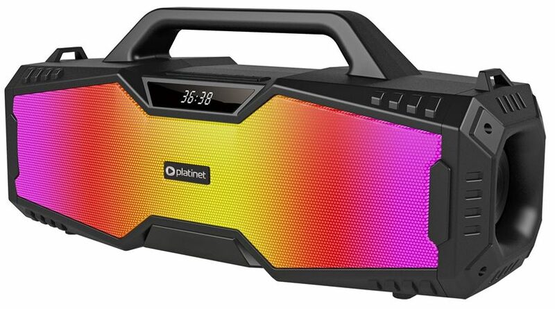 Platinet PMPB401 BOOMBOX 16W RGB stereo bluetooth repro