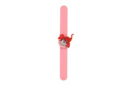 Hodinky dětské samonavíjecí dinosaurus silikon 22cm 3 druhy na kartě