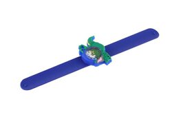 Hodinky dětské samonavíjecí dinosaurus silikon 22cm 3 druhy na kartě