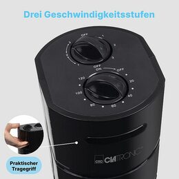 Clatronic TVL 3770 sloupový ventilátor černý