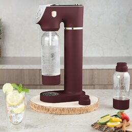 BERLINGERHAUS Výrobník sody SODABAR + 2 lahve Leonardo Colletion BH-8555