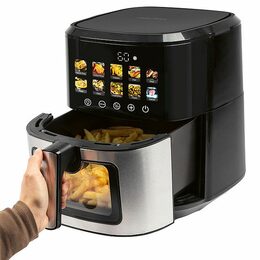 ProfiCook FR 1286 H Horkovzdušná fritéza s barevným displejem 6,5l