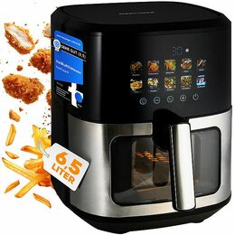 ProfiCook FR 1287 H dvojitá horkovzdušná fritéza s barevným displejem 8l
