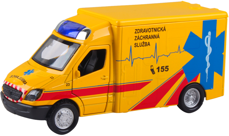 Záchranáři 1:36 Ambulance ZZS Mercedes-Benz