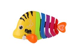 Rybka/Ryba na klíček plast 11cm mix barev 14ks v boxu
