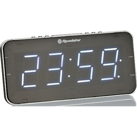 Roadstar CLR-2615 Radiobudík 1,2"bílý dis.,AM/FM