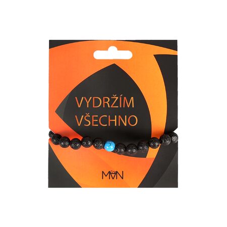 Lávový náramek_VYDRŽÍM VŠECHNO_FOR MAN