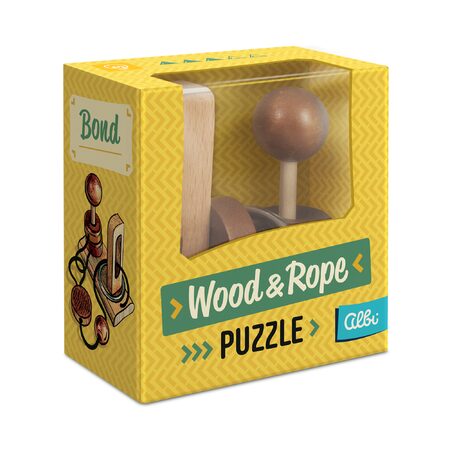 Wood & Rope puzzle - Bond