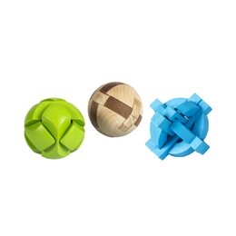 Set of 3 Puzzles - Balls