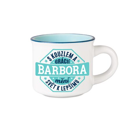 Espresso hrníček - Barbora