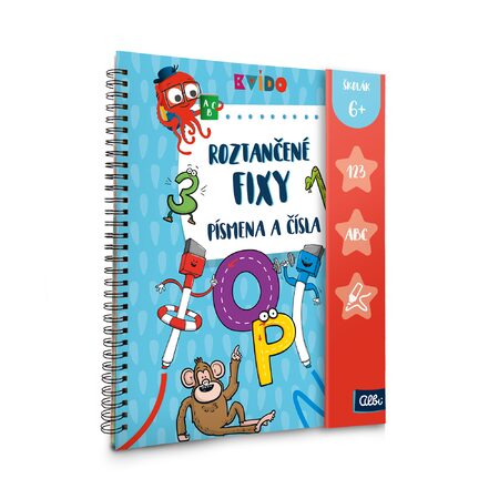 Kvído - Roztančené fixy - Písmena a čísla