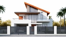 Brána G21 Reno 350x176 cm dvoukřídlá, antracitová