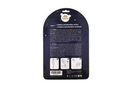 Parašutista figurka s padákem létající svítící látka/plast  12cm na baterie 2 barvy na kartě