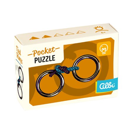 Pocket Puzzle - Tied Rings 2/5