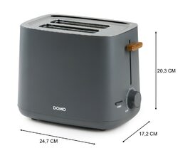Topinkovač na 2 topinky - WOOD YOU - DOMO DO965T, 1000 W