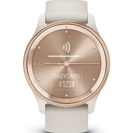 Vivomove Trend White Cream Silic GARMIN