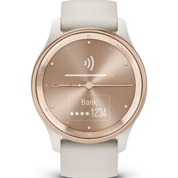 Vivomove Trend White Cream Silic GARMIN