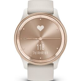 Vivomove Trend White Cream Silic GARMIN