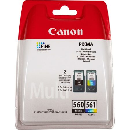 PG-560/CL-561/GP-501 Black/Color CANON