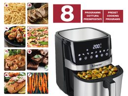 Beper P101FRI070 digitální horkovzdušná fritéza 7l, 1700W