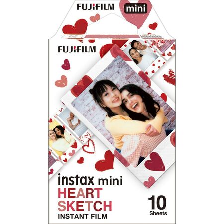 INSTAX MINI HEART SKETCH WW 1 FUJIFILM