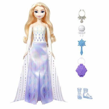Panenka Mattel Frozen Spin and Reveal Elsa