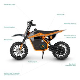 LAMAX eJumper DB50 Orange - assembled