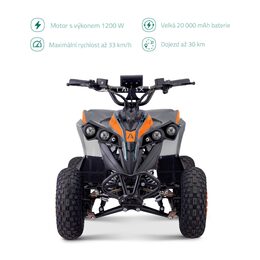 LAMAX eFalcon ATV50M Orange - assembled