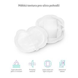 TrueLife Nutrio Breast Pads Classic 100 pack