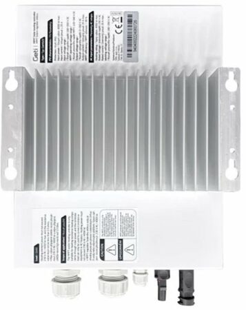 Regulátor Geti GWH02D solární MPPT 4kW pro ohřev vody, výstup 230V, vstup 350V