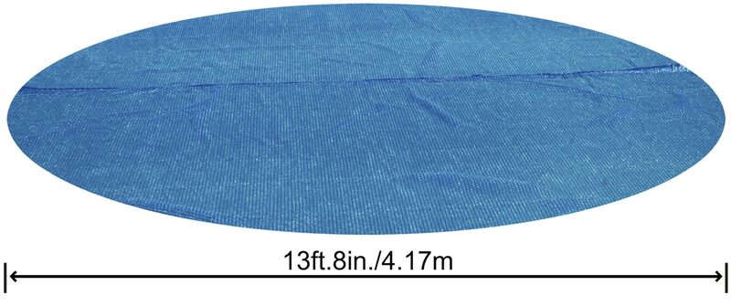 BESTWAY 58252 - Solarní plachta na bazén 417 cm modrá kulatá