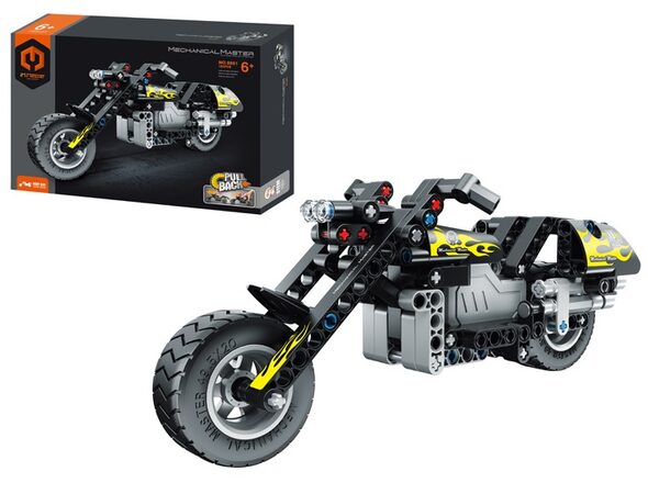 MECHANICAL MASTER - Stavebnice Motorka Chopper 183 ks