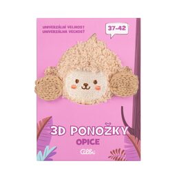 3D ponožky - Opice