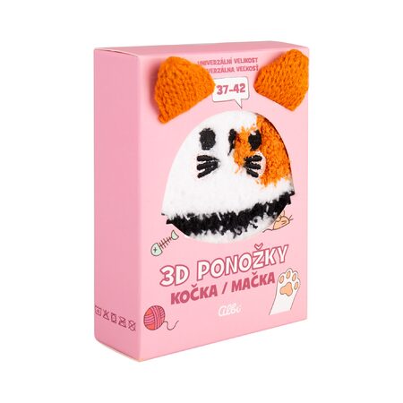 3D ponožky - Kočka