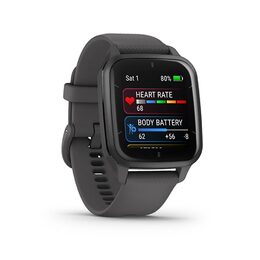 Chytré hodinky Garmin Venu Sq 2 - Slate/ Shadow Gray Silicone Band