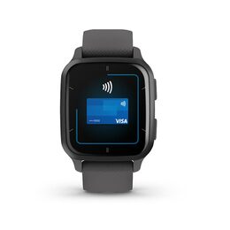 Chytré hodinky Garmin Venu Sq 2 - Slate/ Shadow Gray Silicone Band