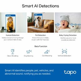 IP kamera TP-Link Tapo TC72 - bílá