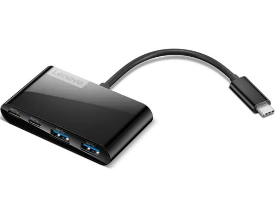 Lenovo Select 4-Port USB-C HUB, 2x USB-A + 2x USB-C, černý